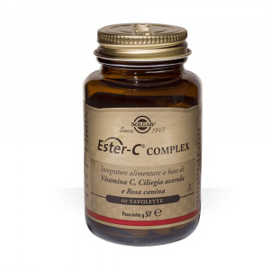 Ester C Complex 60 tavolette | Integratore di Vitamina C brevettata | SOLGAR