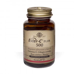 Ester C Plus 500 - 100 cps | Integratore a base di Vitamina C | SOLGAR