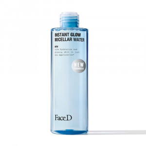 Acqua Micellare Instant Glow 400ml | Acqua micellare viso occhi | FACE D