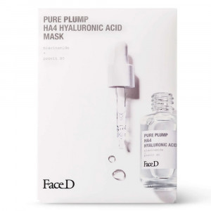 Pure Plump 5pz | maschera monodose acido ialuronico | FACE D