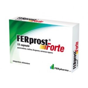 FERPROST FORTE 15 cps molli | Integratore per la prostata | FERPROST 
