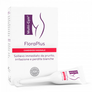 Floraplus 5 tubetti monodose 5 ml | Rimedio per prurito e irritazioni intime | MULTI-GYN