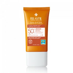 Flido Comfort Matt Spf 50+ 40 ml | Specifica per pelli miste e grasse | RILASTIL Sun System