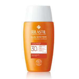 Fluido Confort Spf 30 50 ml | Crema protettiva rinfrescante | RILASTIL Sun System