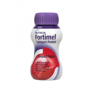 Fortimel Compact Protein 4 bottiglie frutti di bosco | Integratore iperproteico | NUTRICIA