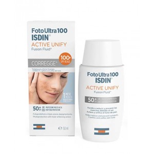 ACTIVE UNIFY SPF100+ 50 ml | Fluido Protettivo Anti macchia | ISDIN - FotoUltra