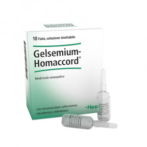 GELSEMIUM HOMACCORD | 10 Fiale omeopatiche | GUNA Heel