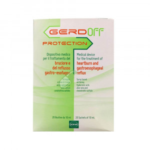 GERDOFF PROTECTION 20 Bustine da 10 ml | Rimedio per il reflusso| SOFAR