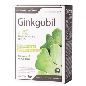 Ginkgobil 60cps | Integratore funzione psicologica | DIETMED