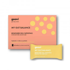 MY GUT BALANCE 20 stick | Integratore benessere intestino | GOOVI by Hunziker