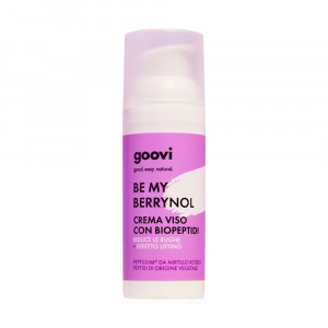 BE MY BERRYNOL Cream 50 ml | Crema viso antirughe illuminante con biopeptidi naturali | GOOVI Hunziker