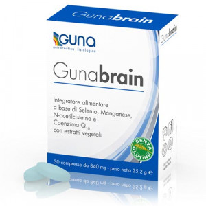 GUNABRAIN Integratore antiossidante 30 Compresse | GUNA