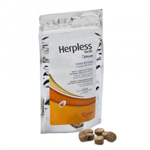 HERPLESS FACILE | Bocconcini Appetitosi contro l'Herpes Virus per GATTI 60 g | CANDIOLI