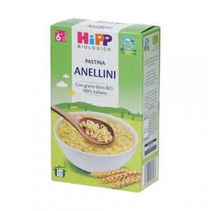 Bio Pastina Anellini 320g | pastina dall'8° mese | HiPP