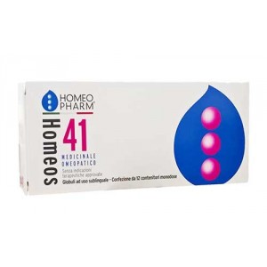 HOMEOS 41 | Globuli omeopatici 12 tubi monodose | CEMON - Homeopharm