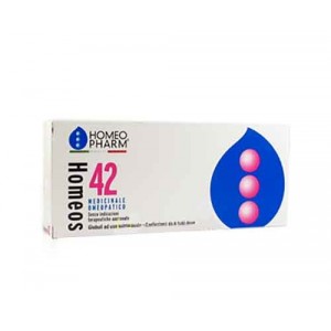 HOMEOS 42 | Globuli omeopatici 6 tubi monodose | CEMON - Homeopharm