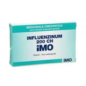 Influenzinum 200 CH | Globuli omeopatici - 4 Tubi Dose da 1 g | IMO