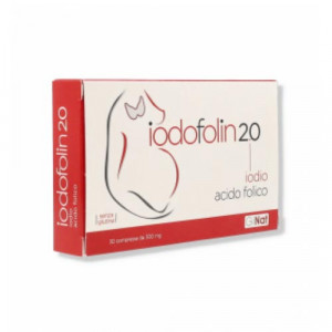 IODOFOLIN 2.0 30 cpr | Integratore acido folico e iodio | 