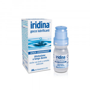 GOCCE LUBRIFICANTI 10 ml | Collirio idratante | IRIDINA 