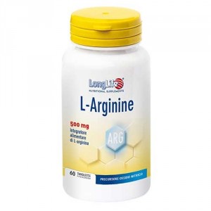 L-ARGININE 60 tav | Integratore a base di arginina | LONGLIFE
