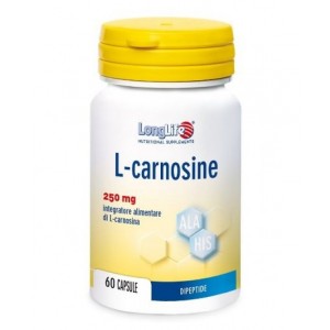 L-CARNOSINE 60  cps | Integratore Sport e Fitness | LONGLIFE
