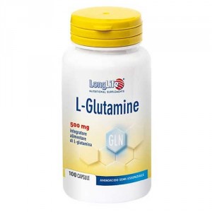 L-Glutamine 100 cps | Integratore Sport e Fitness | LONGLIFE