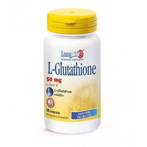 L-GLUTATHIONE  90 cpr 50 mg | Integratore Antiossidante | LONGLIFE