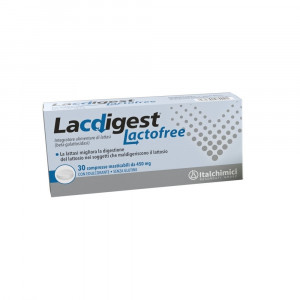 LACDIGEST LACTOFREE | 30 Compresse masticabili da 450 mg