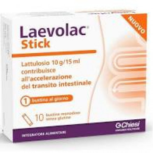 Laevolac Stick 10 Bustine | Integratore di Lattulosio | LAEVOLAC