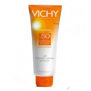 LATTE SOLARE Pelle Sensibile 50+ 300 ml | VICHY - Capital Soleil     