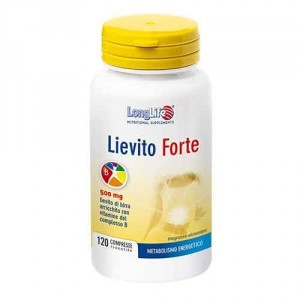 Lievito Forte 120 cpr | Integratore di Lievito di Birra e vitamine B | LONGLIFE
