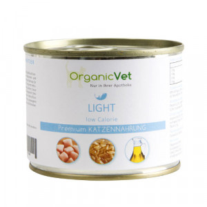 LIGHT 200 g | Cibo umido dietetico pollo e riso per GATTI | ORGANIC VET
