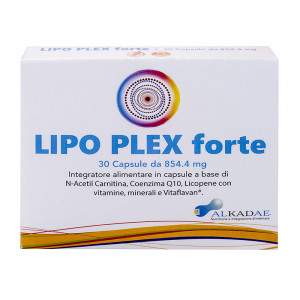 Lipo-Plex Forte 30 capsule | Integratore Cuore e Sistema Circolatorio | ALKADAE