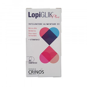 LOPIGLIK PLUS 20 cpr | Integratore Colesterolo e Glicemia con Vitamina D 