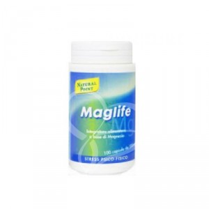 MAGLIFE 100 cps | Integratore di Magnesio 500 mg | MAGLIFE