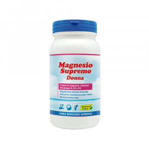 Magnesio Supremo Donna polvere 150 g | Integratore per la Donna | MAGNESIO SUPREMO