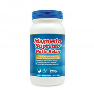 Magnesio Supremo Notte Relax 150g | Integratore rilassamento | MAGNESIO SUPREMO