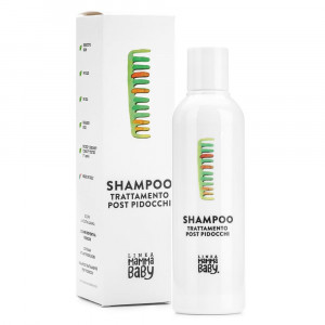Shampoo Trattamento Post Pidocchi 200 ml | Trattamento protettivo lenitivo bimbi | MAMMA BABY
