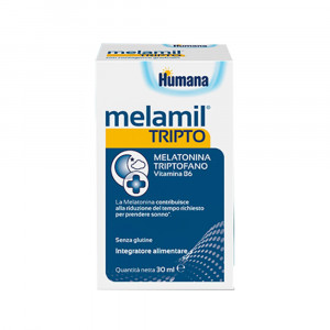 Melamil Tritpo gocce 30 ml | Integratore per il Sonno | HUMANA