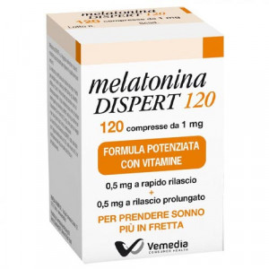 MELATONINA DISPERT 1 mg 120 CPR | VEMEDIA