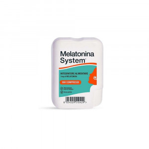 Melatonina system 300cpr 1mg | Integratore alimentare a base di melatonina | Sanifarma SRL