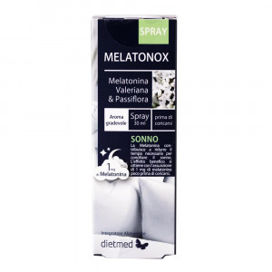 Melatonox Spray 30ml | Spray melatonina passiflora e valeriana | DIETMED