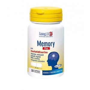 MEMORY PLUS 30 cps | Integratore Memoria | LONGLIFE