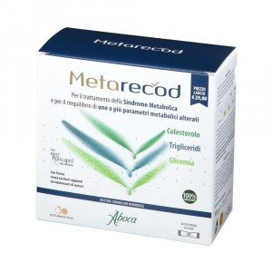 Metarecod 40 bustine | Integratore per la Sindrome Metabolica | ABOCA
