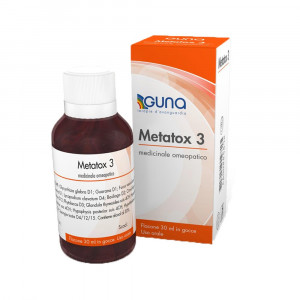 METATOX 3 | Gocce omeopatiche 30 ml | GUNA