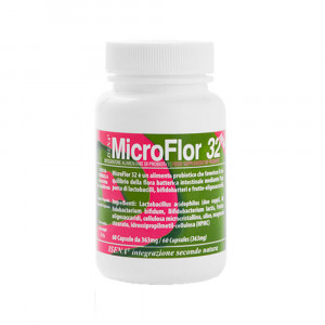 MICROFLOR 32 - 60 cps | Probiotici per il benessere intestinale | CEMON