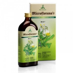 Microflorana F 500 ml | Integratore per l' equilibrio della flora intestinale | NAMED