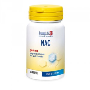 NAC 60 Capsule | Integratore Difese Immunitarie | LONGLIFE