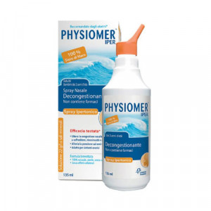 PHYSIOMER SPRAY IPER 135ML | Spray nasale ipetronico decongestionante | PHYSIOMER