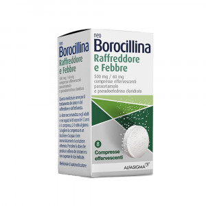 NeoBorocillina Raffreddore e Febbre | 8 Compresse effervescenti